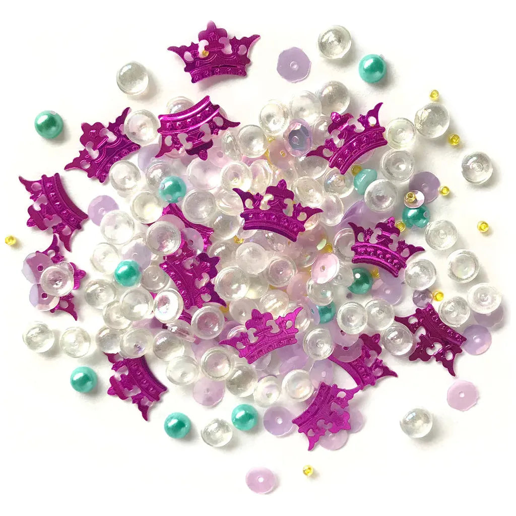 Buttons Galore & More - Shaker Embellishments - Sparkletz - Princess Dreams / SPK131