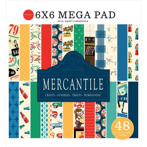 Carta Bella - Mercantile - 6x6 Mega Paper Pad