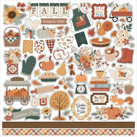 Echo Park - Feels Like Fall - Element Sticker Sheet
