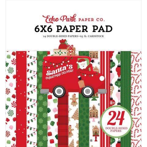 Echo Park - Santa's Chrstimas Delivery  - 6x6 Paper Pad
