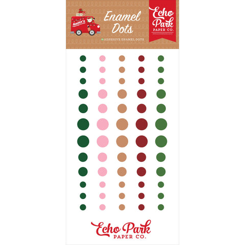 Echo Park - Santa's Christmas Delivery - Enamel Dots