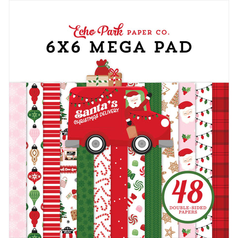 Echo Park - Santa's Christmas Delivery- 6x6 Cardmakers Mega Pad
