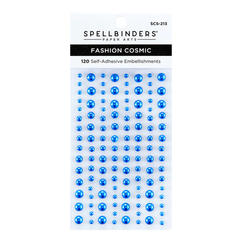 Spellbinders - Embellishments - Pearl Dots - Self Adhesive / Fashion Cosmic