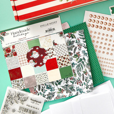 Spellbinders - Handmade Holidays 6x6 Paper Pad