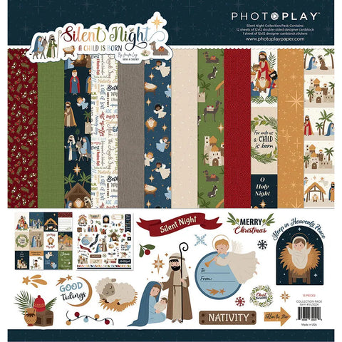 Photo Play - Silent Night - 12x12 Collection Pack
