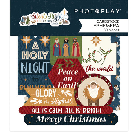 Photo Play - Silent Night  - Ephemera Pack