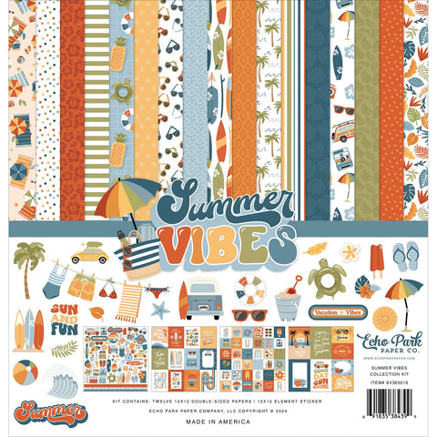 Echo Park - Summer Vibes - 12x12 Collection Kit