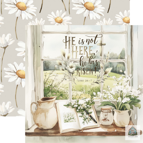 Country Craft Creations -  Be Still 12x12 Single Sheet #4