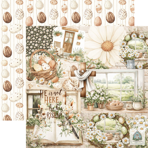 Country Craft Creations -  Be Still 12x12 Single Sheet #10