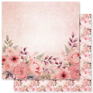 Paper Rose Studio - Sweet Valentine - 12x12 Single Sheet - D