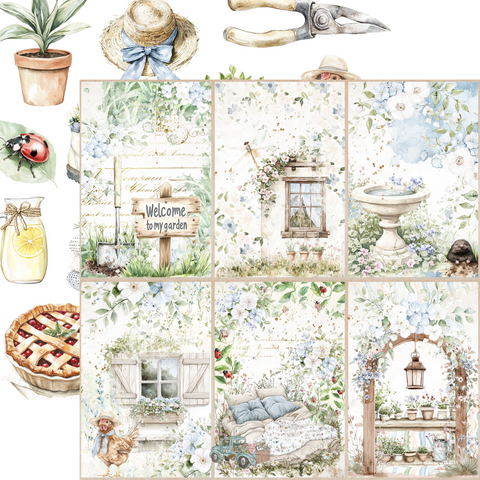 Country Craft Creations - April Showers - 12x12