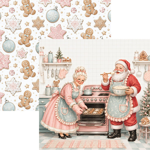 Country Craft Creations - Mrs. Claus's Holiday Home - 8x8 Paper Collection (PREORDER - shipping November 12th)