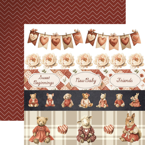 Country Craft Creations -  Sweet Beginnings 12x12 - 27 Sheets