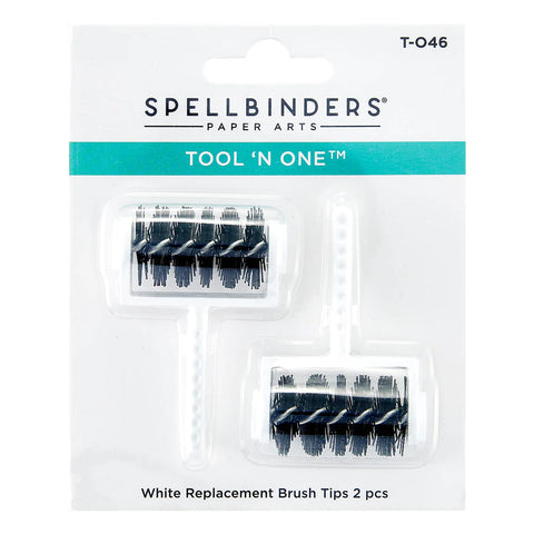 Spellbinders - Tools - White Tool 'n One Replacement Brush Tips