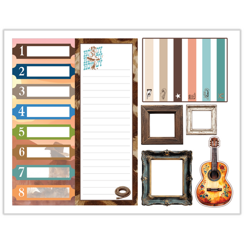 Country Craft Creations - The Cowgirl Way Junk Journal Companion Pack
