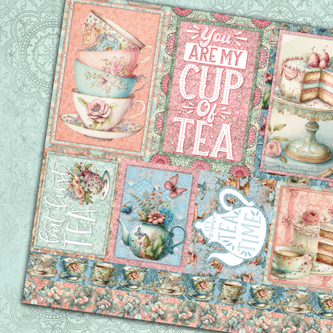 Country Craft Creations - Tea For Two - 12x12- 27 Sheets Collection Pack