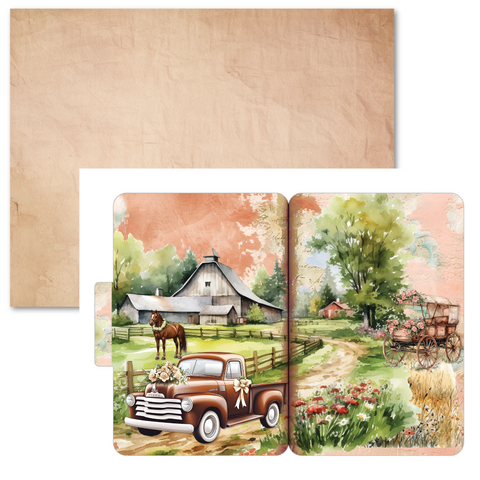 Country Craft Creations - The Cowgirl Bride Add-On Junk Journal Collection