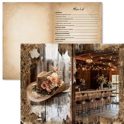 Country Craft Creations - The Cowgirl Bride Add-On Junk Journal Collection