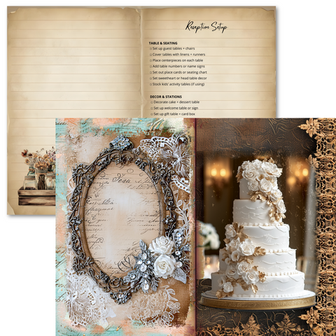 Country Craft Creations - The Cowgirl Bride Add-On Junk Journal Collection