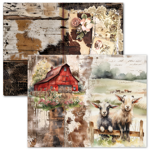 Country Craft Creations - The Cowgirl Way Hybrid Junk Journal Collection
