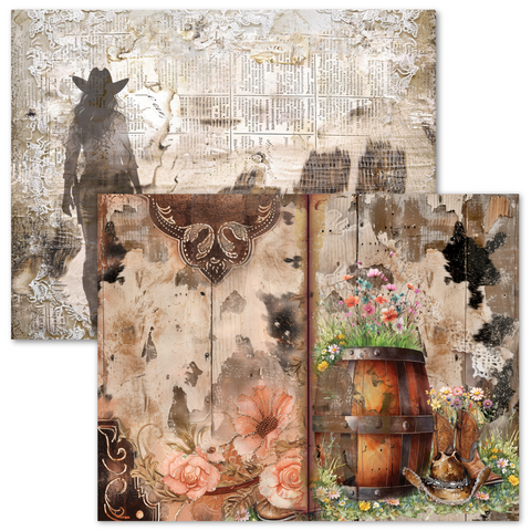 Country Craft Creations - The Cowgirl Way Hybrid Junk Journal Collection