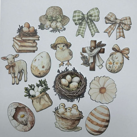 Country Craft Creations -  Be Still Ephemera Pack