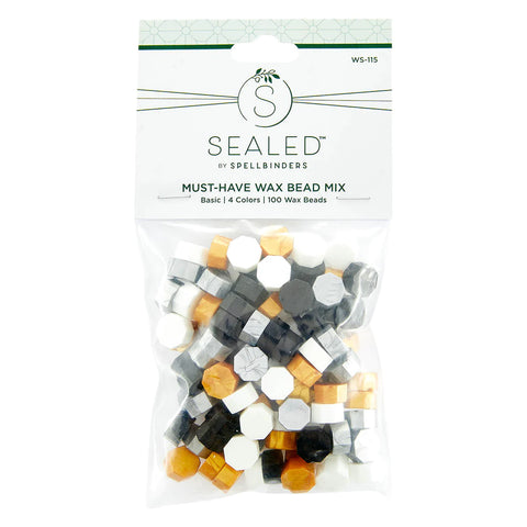 Spellbinders - The Sealed by Spellbinders Collection / Must-Have Wax Bead Mix / Basic