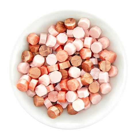 Spellbinders - The Sealed by Spellbinders Collection / Must-Have Wax Bead Mix / Coral