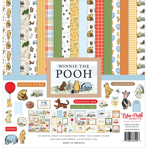 Echo Park - Winnie The Pooh - 12x12 Collection Kit