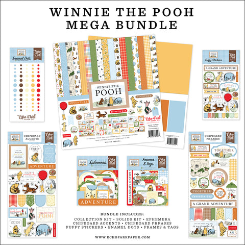 Echo Park - Winnie The Pooh - Mega Bundle