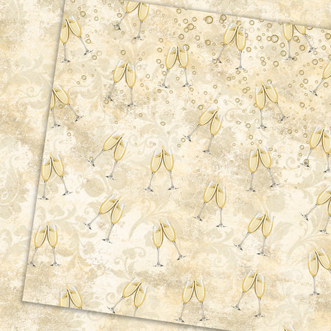 Country Craft Creations - Here Comes the Bride 12x12 Single Sheets / #7