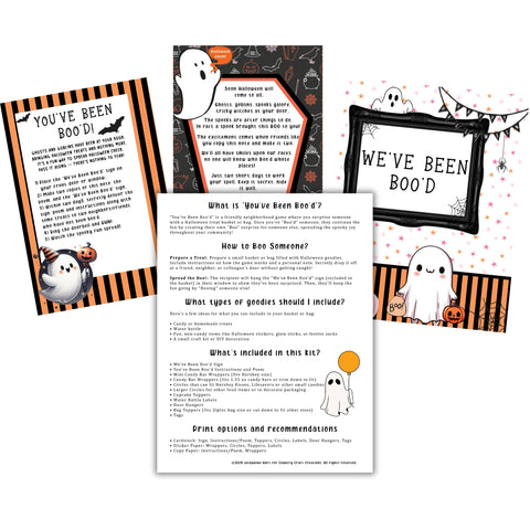 Country Craft Creations - You've Been Boo'd Bundle