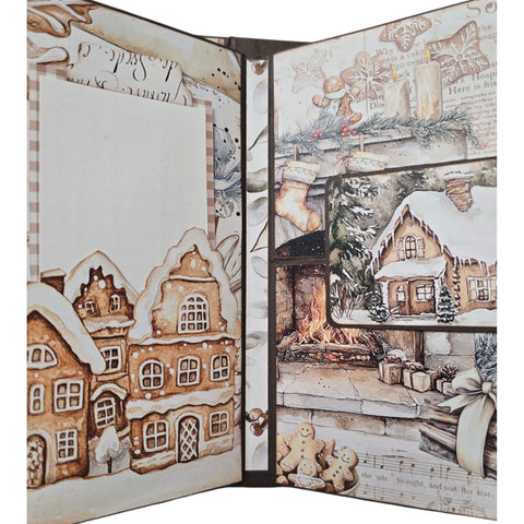 Project Kit - Gingerbread Village House and Album by Tamra