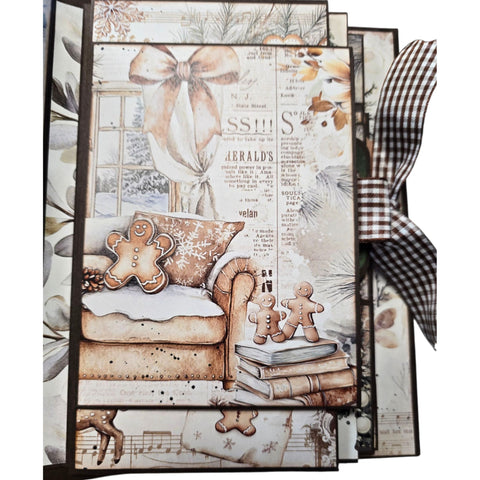 Project Kit - Gingerbread Village House and Album by Tamra