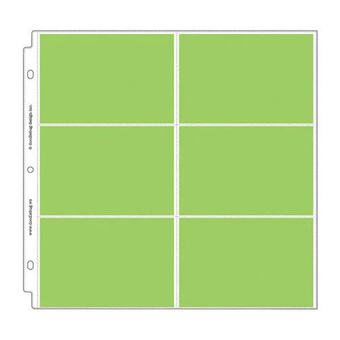 Doodlebug - 12x12 Horizontal Photo / Recipe Card Protectors / 3491