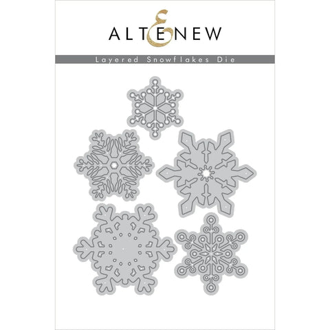Altenew -Layered Snowflakes Die Set
