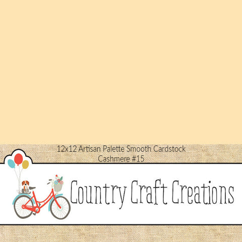 Artisan Cardstock Color Palette - Smooth Cardstock - Cashmere #16 - Single Sheet