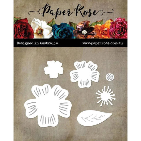 Paper Rose - Metal Cutting Die - Etched Blooms 1 / 28930