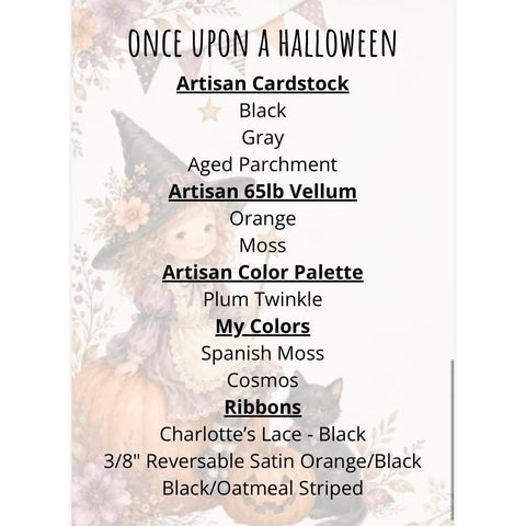 Country Craft Creations - Once Upon A Halloween - 8x8 Collection Pack (PREORDER - SHIPPING SEPT 11)