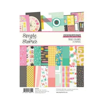 Simple Stories - True Colors 6x8 Paper Pad