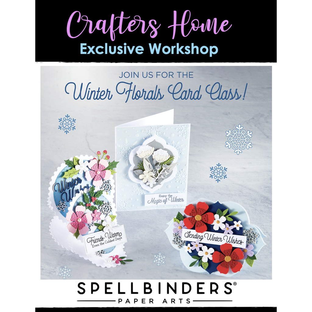 Spellbinders - Winter Florals Kit