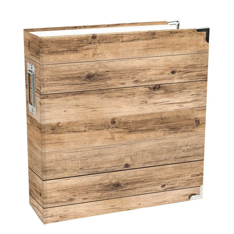 Simple Stories 6x8 Binder - Hickory
