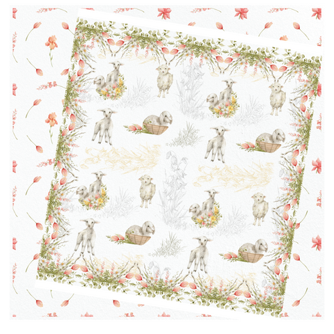 Country Craft Creations - Blossoms in Springtime 12x12 Single Sheets / #6