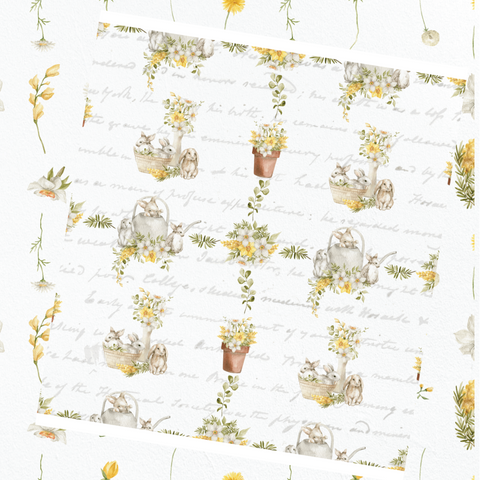 Country Craft Creations - Blossoms in Springtime 12x12 Single Sheets / #9