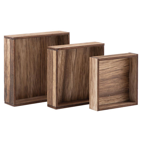 Tim Holtz - Idea-Ology - Wooden Vignette Boxes 3/Pkg