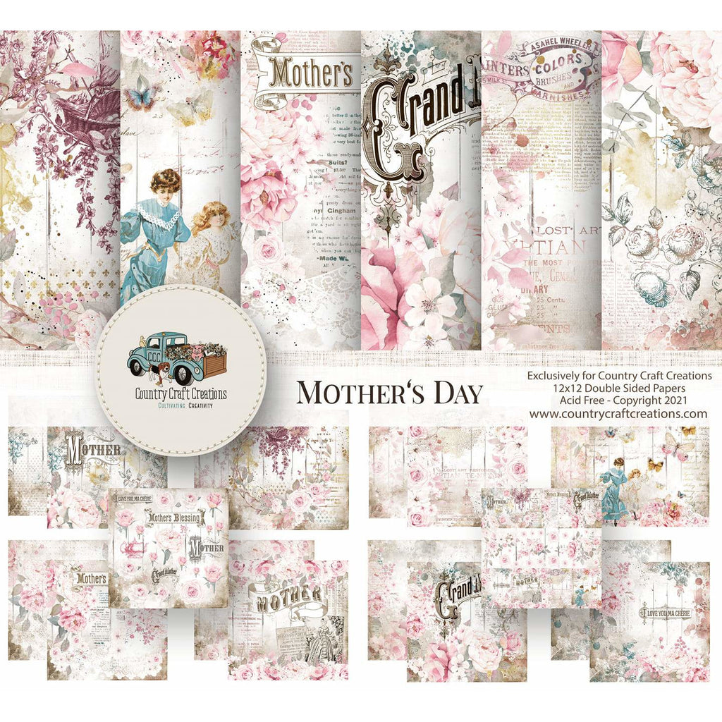 Country Craft Creations - Mother's Day 8x8 - 30 Sheets / collection