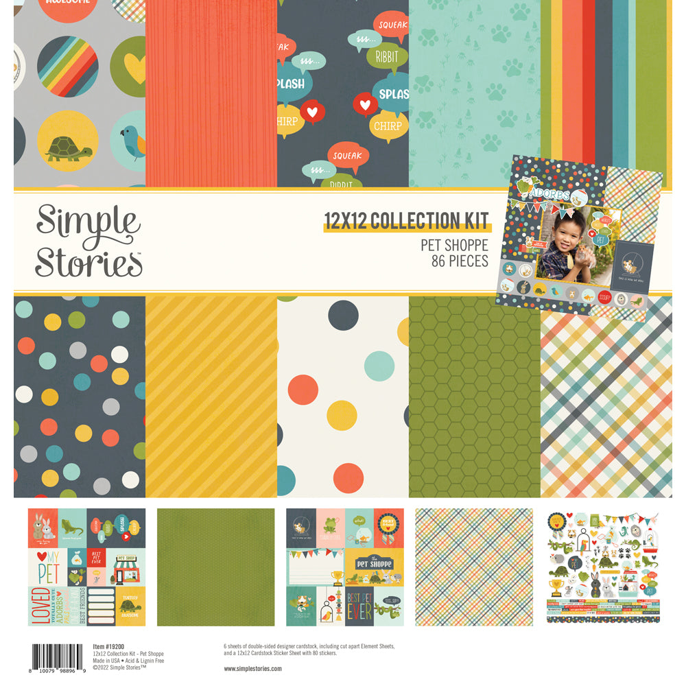 Simple Stories - Pet Shoppe - Collection Kit