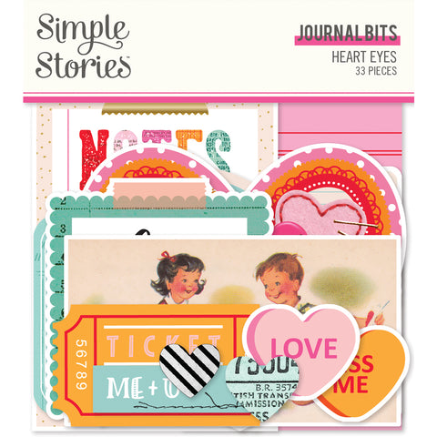 Simple Stories - Heart Eyes - Journal Bits