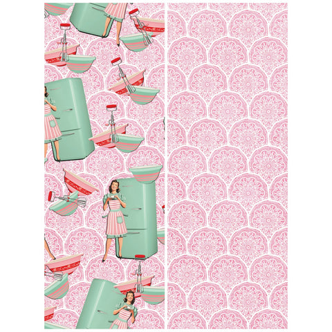 Country Craft Creations - What's Cooking - 8x8 - Cotton Bristolol