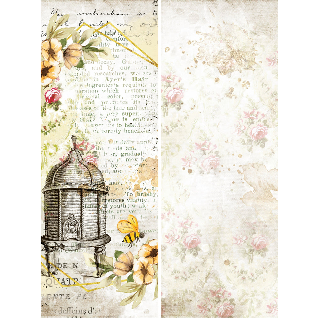 Country Craft Creations - Bee House - Cotton Bristol 8 1/2 x 11